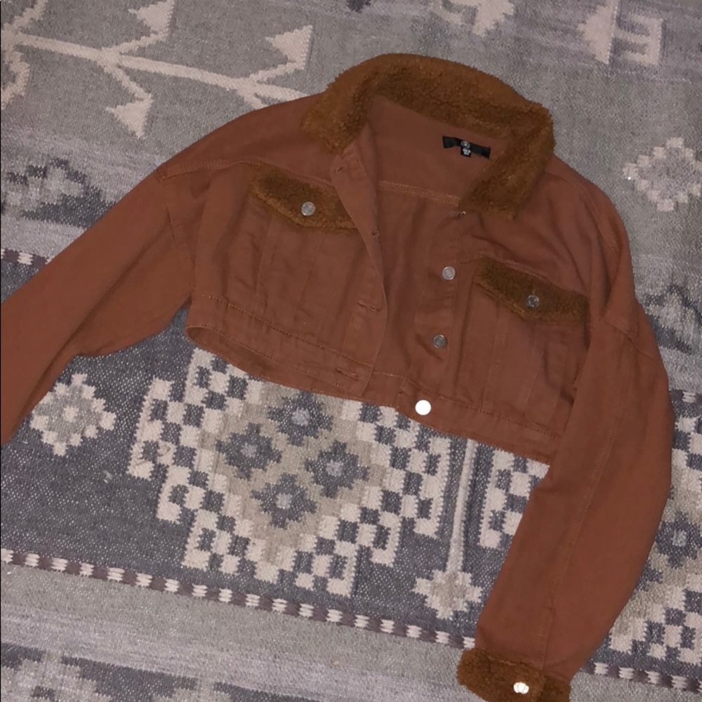 Cropped jacket, never worn!